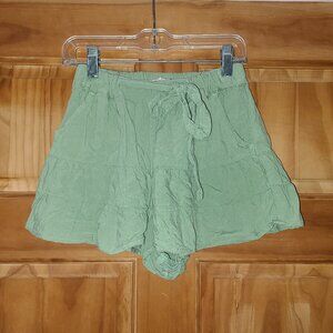 SO Green High Rise Shorts